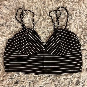 Striped Crop Top